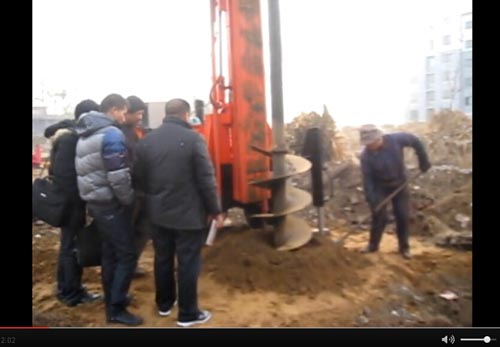 樓房地基香蕉视频网页版施工視頻