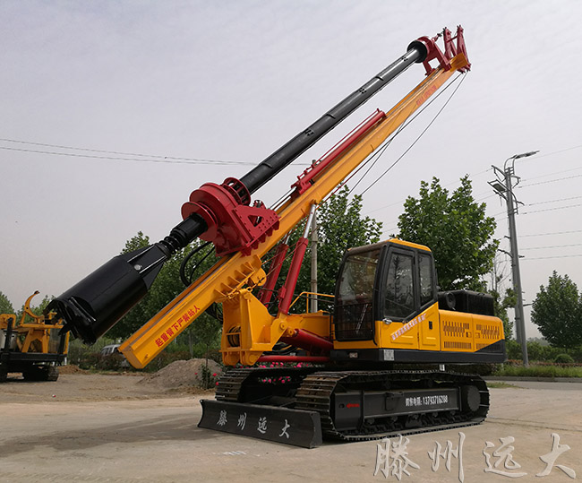 山東滕州香蕉视频APP官网建築機械廠生產的九一香蕉视频网站 旋挖鑽